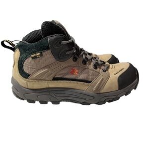 GARMONT Women's Gore-Tex XCR Brown Leather Hiking Boots Vibram Soles Size 7.5